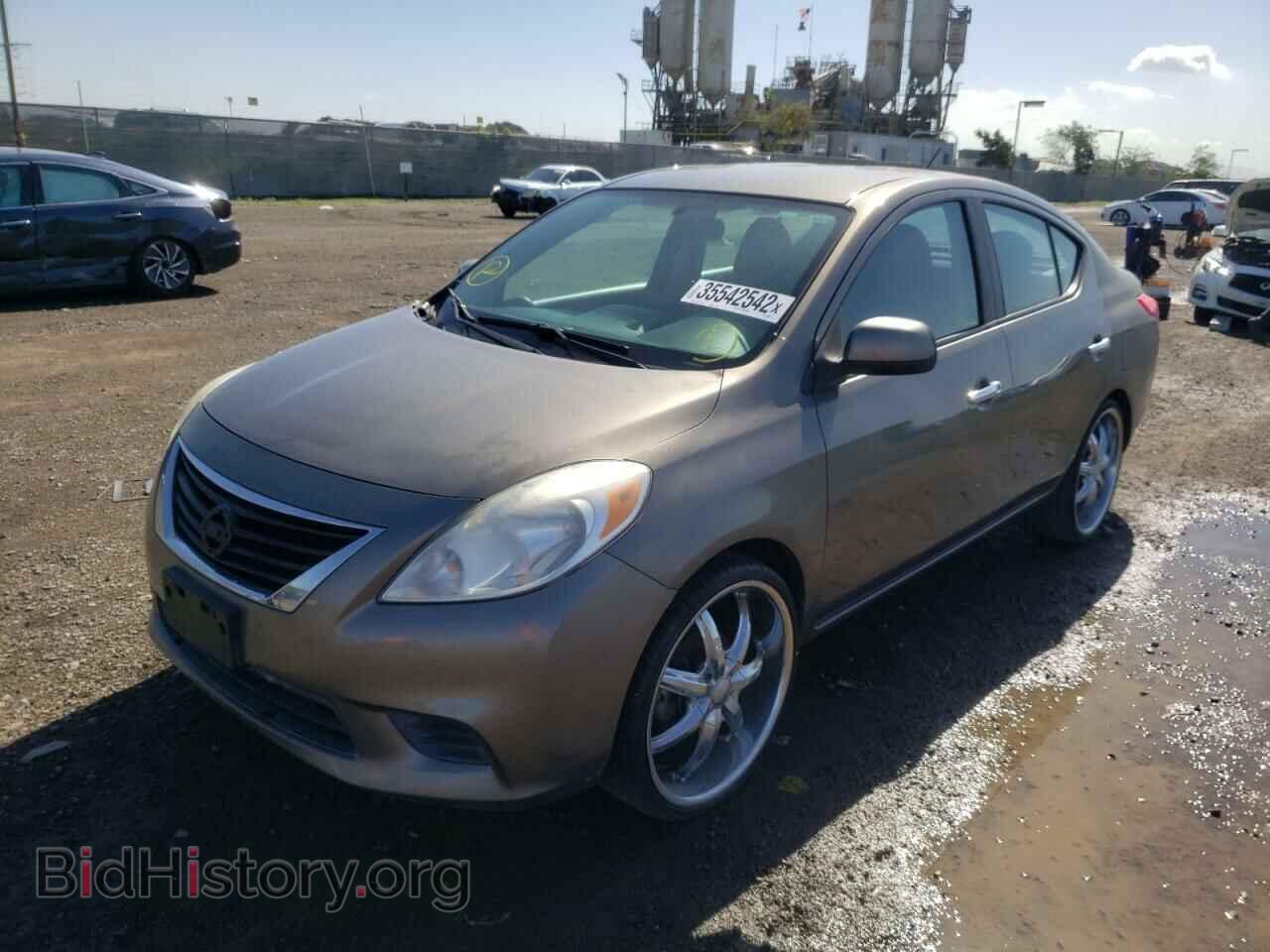 2012 NISSAN VERSA - VIN: 3N1CN7AP1CL908261 - Фото 2