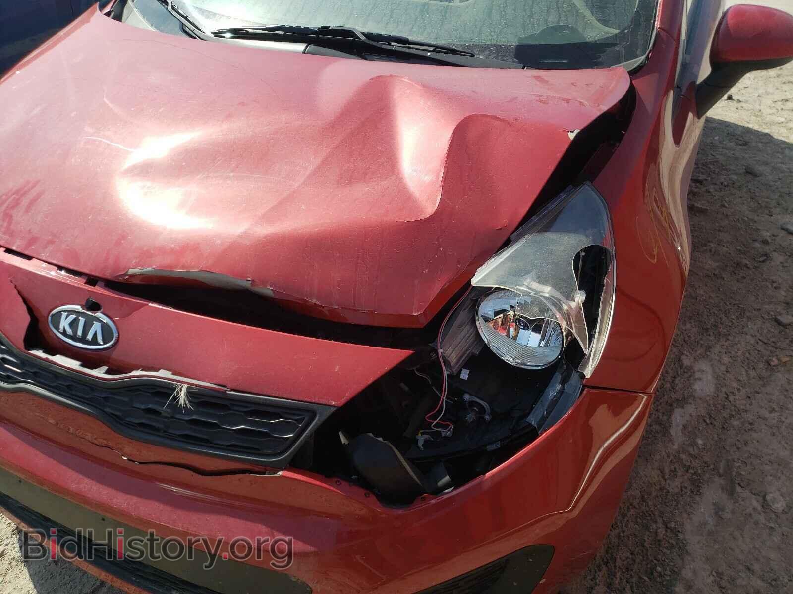 2013 KIA RIO - VIN: KNADM5A34D6126017 - Фото 9