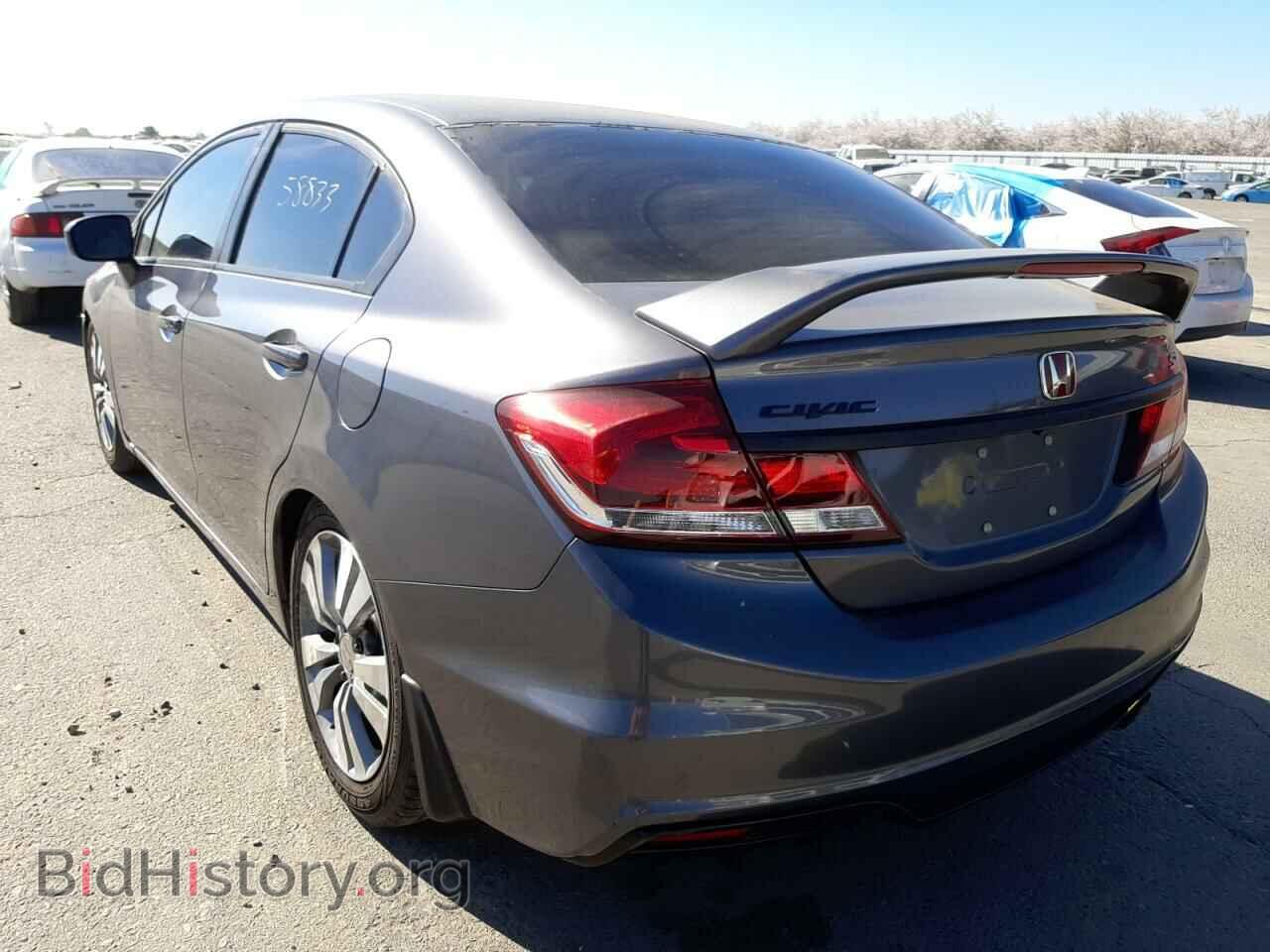 2015 HONDA CIVIC - VIN: 2HGFB6E54FH704669 - Фото 3