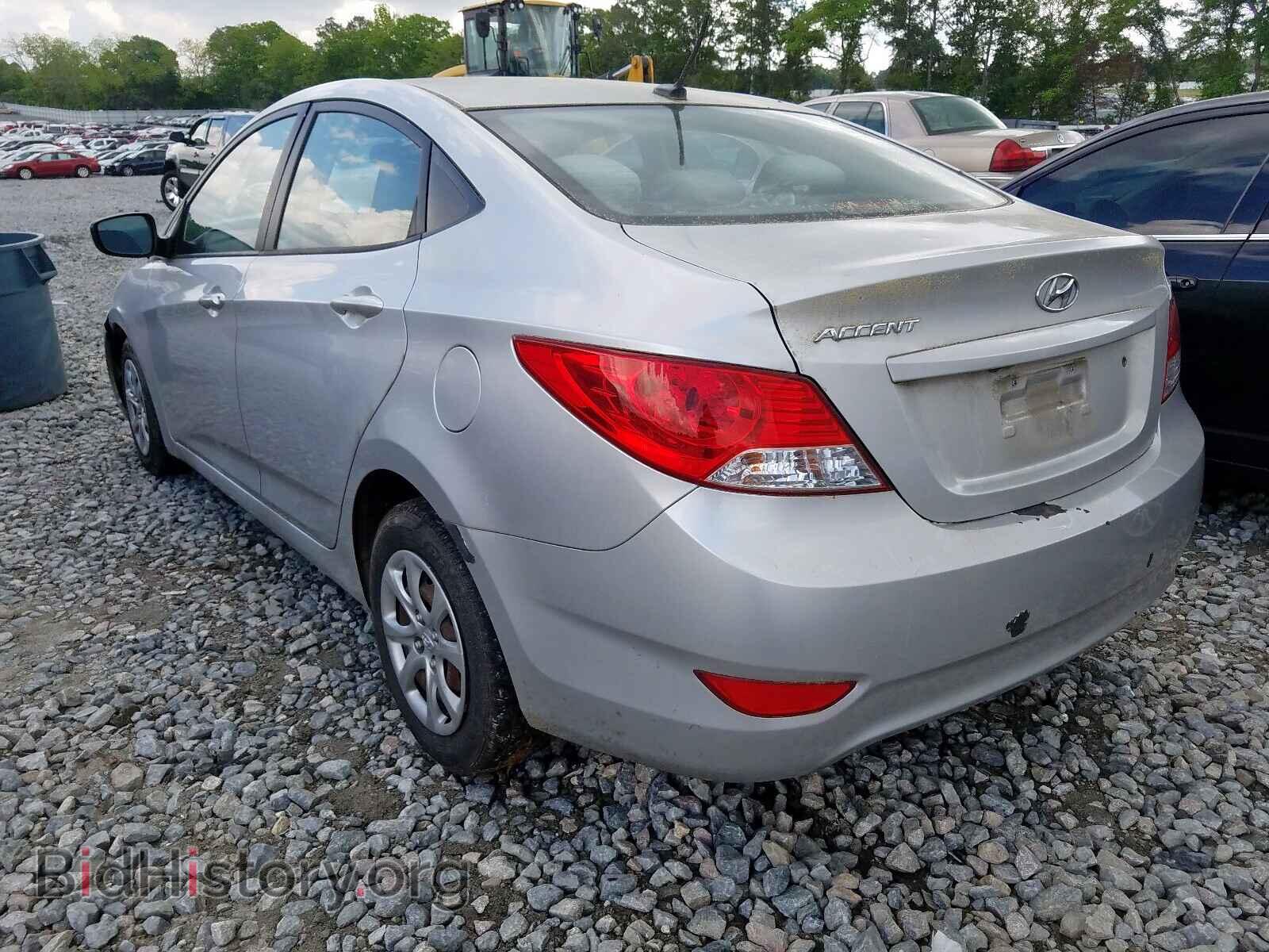 2013 HYUNDAI ACCENT - VIN: KMHCT4AE0DU412516 - Фото 3