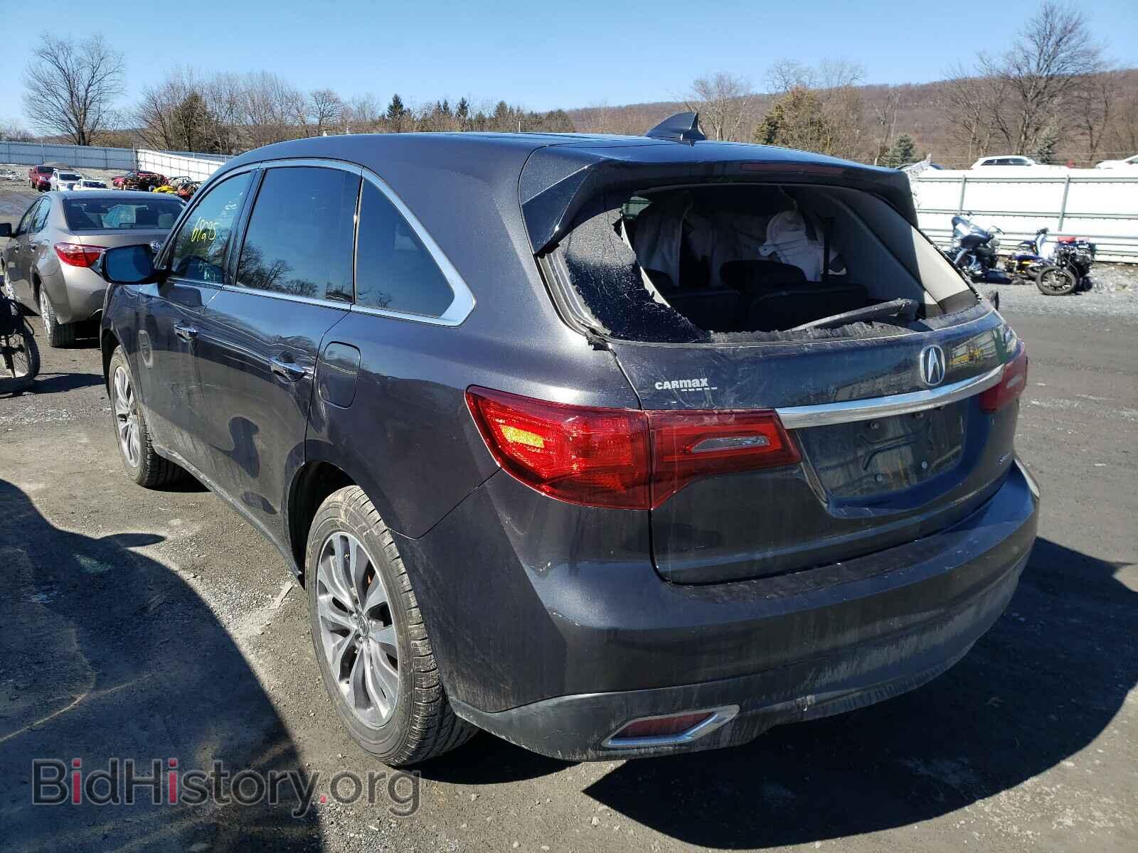 2015 ACURA MDX - VIN: 5FRYD4H68FB005107 - Фото 3