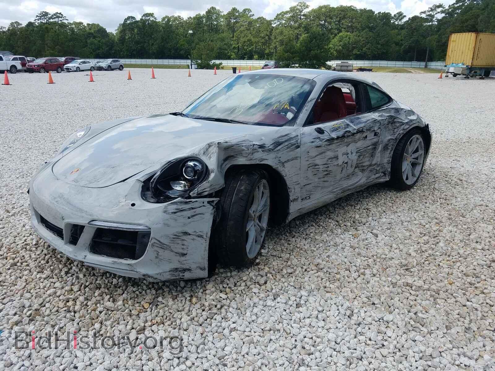 2018 PORSCHE 911 - VIN: WP0AB2A92JS122842 - Фото 2