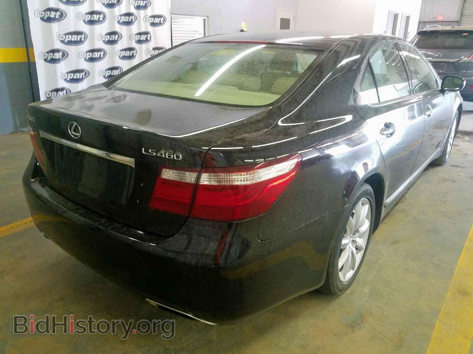 2007 LEXUS LS460 - VIN: JTHBL46F075016617 - Фото 4