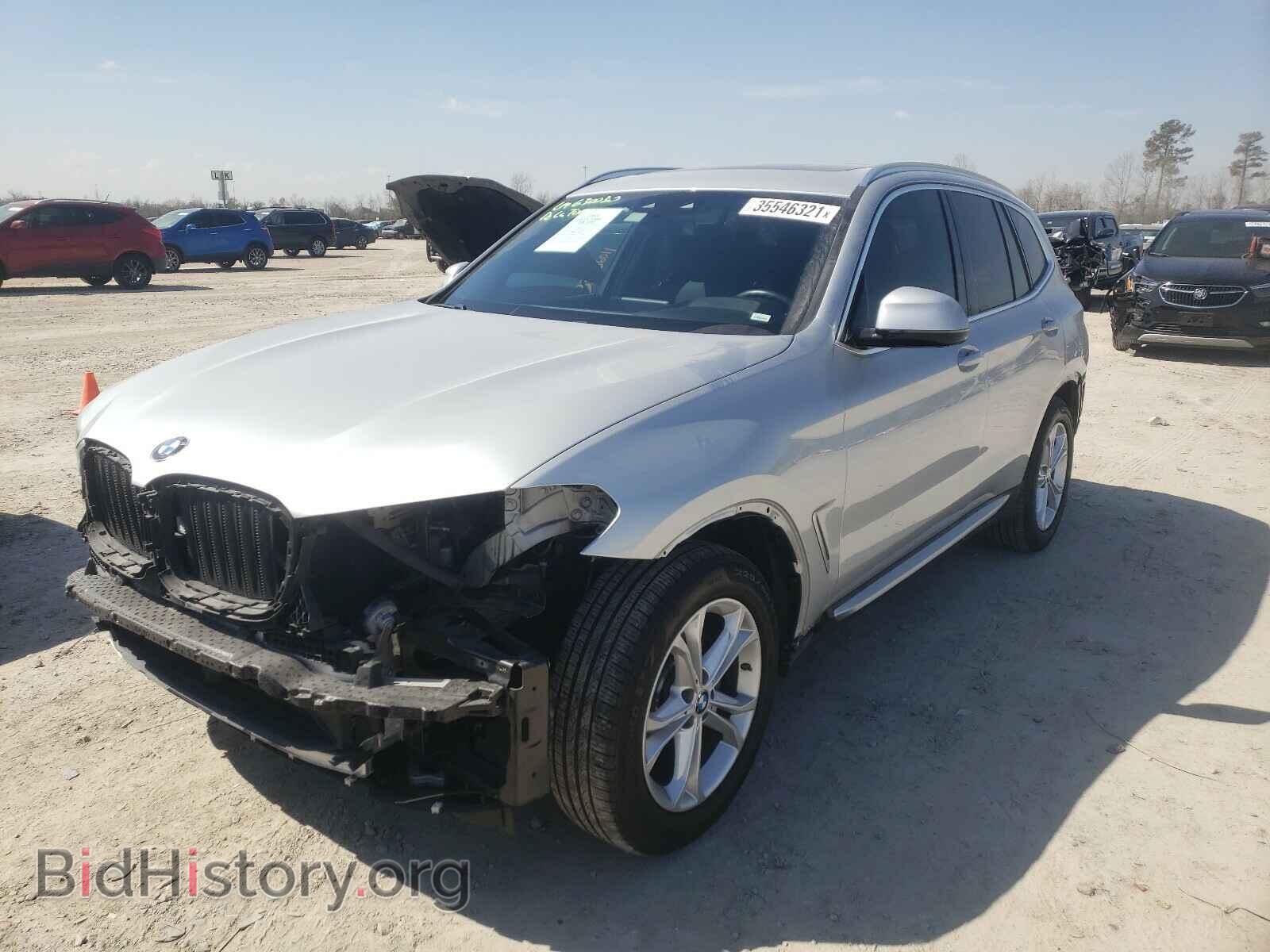 2020 BMW X3 - VIN: 5UXTY3C04LLU72562 - Фото 2