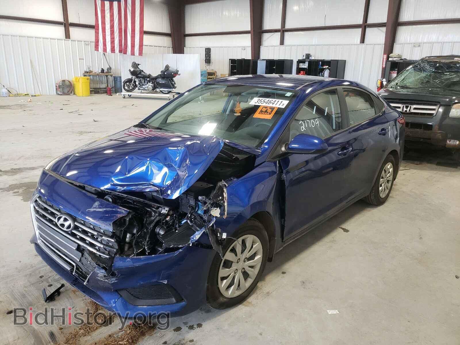 2020 HYUNDAI ACCENT - VIN: 3KPC24A63LE100655 - Фото 2