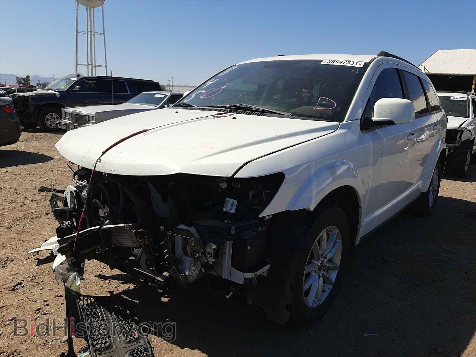 2017 DODGE JOURNEY - VIN: 3C4PDCBG5HT522782 - Фото 2