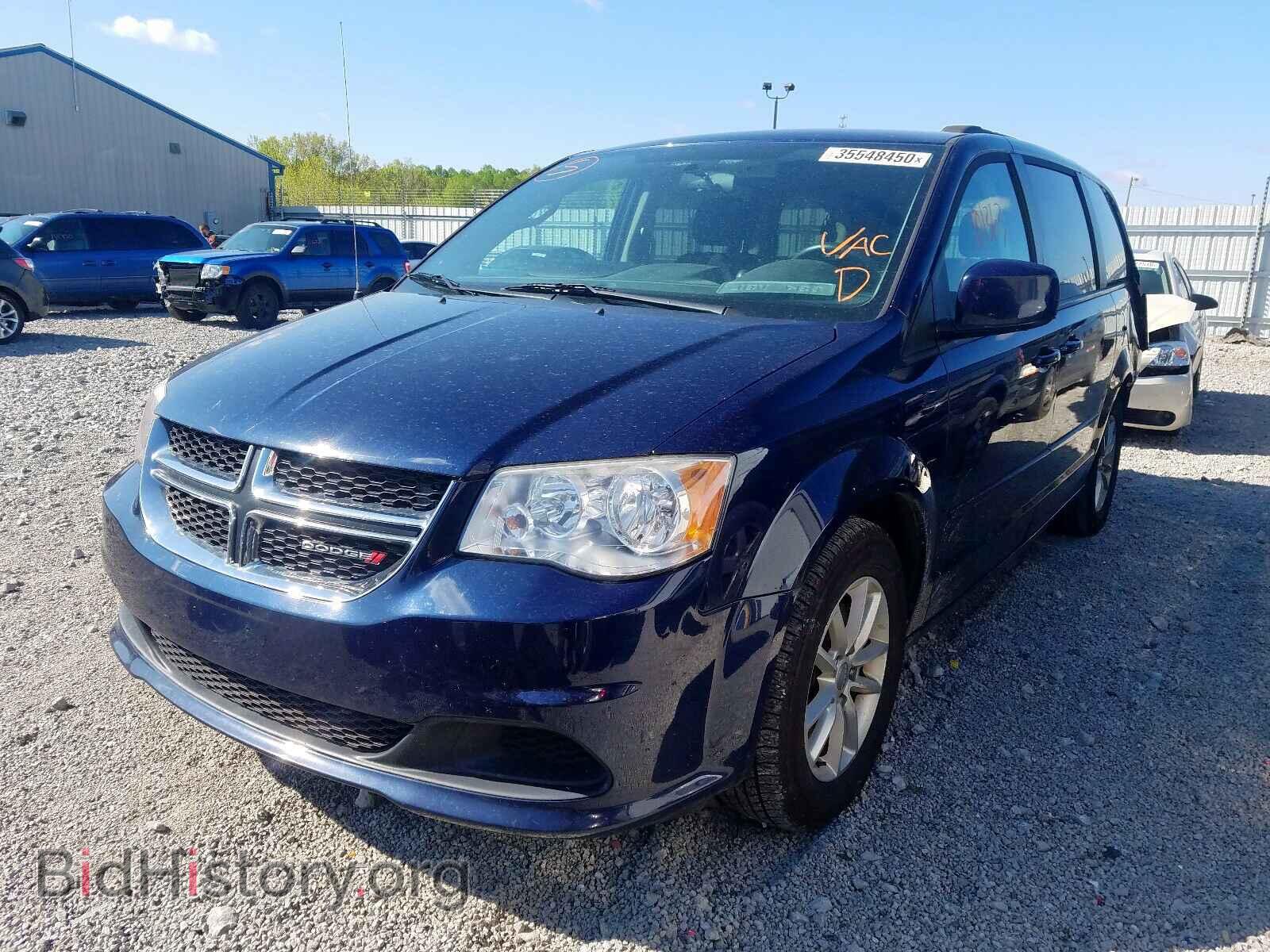 2014 DODGE CARAVAN - VIN: 2C4RDGCG2ER356430 - Фото 2