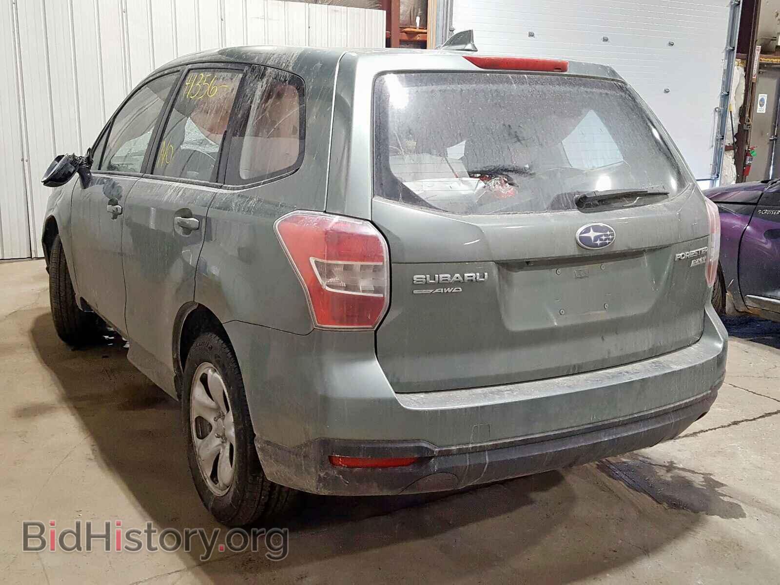 2016 SUBARU FORESTER - VIN: JF2SJAAC5GH487990 - Фото 3