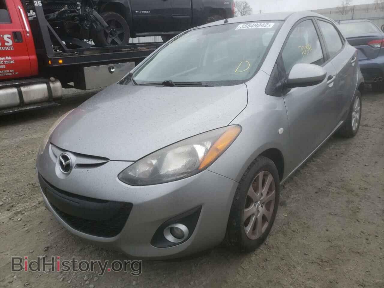 2012 MAZDA 2 - VIN: JM1DE1LYXC0137803 - Фото 2