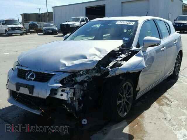 2012 LEXUS CT 200 - VIN: JTHKD5BH5C2091660 - Фото 2