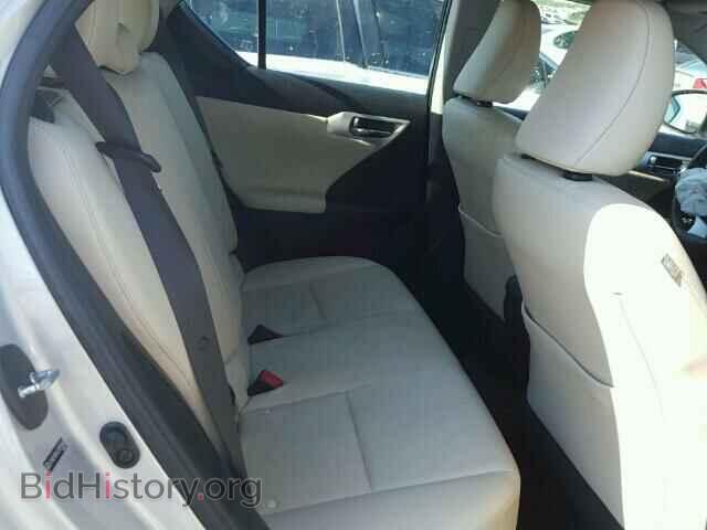 2012 LEXUS CT 200 - VIN: JTHKD5BH5C2091660 - Фото 6