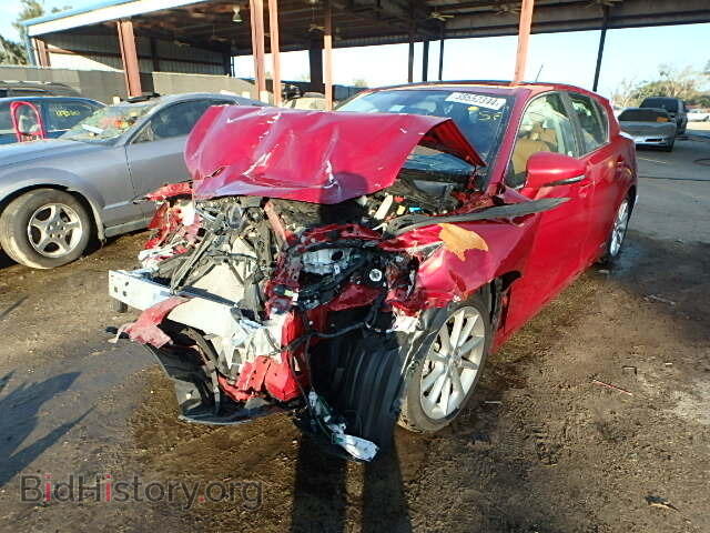 2011 LEXUS CT 200 - VIN: JTHKD5BH4B2030878 - Фото 2