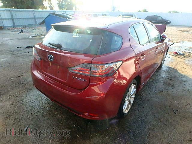 2011 LEXUS CT 200 - VIN: JTHKD5BH4B2030878 - Фото 4