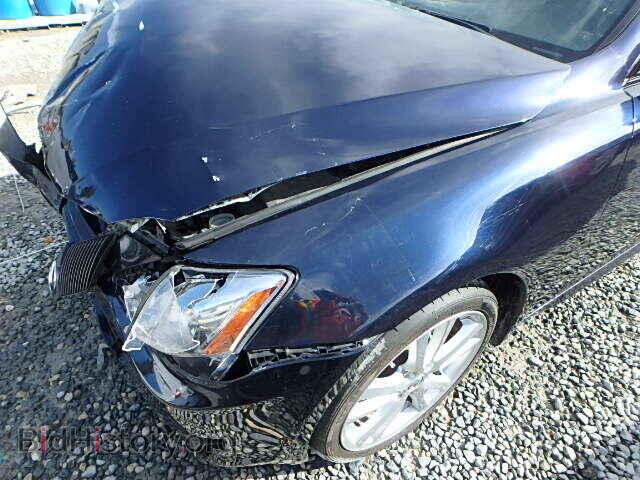 2006 LEXUS IS250 - VIN: JTHBK262765014706 - Фото 9