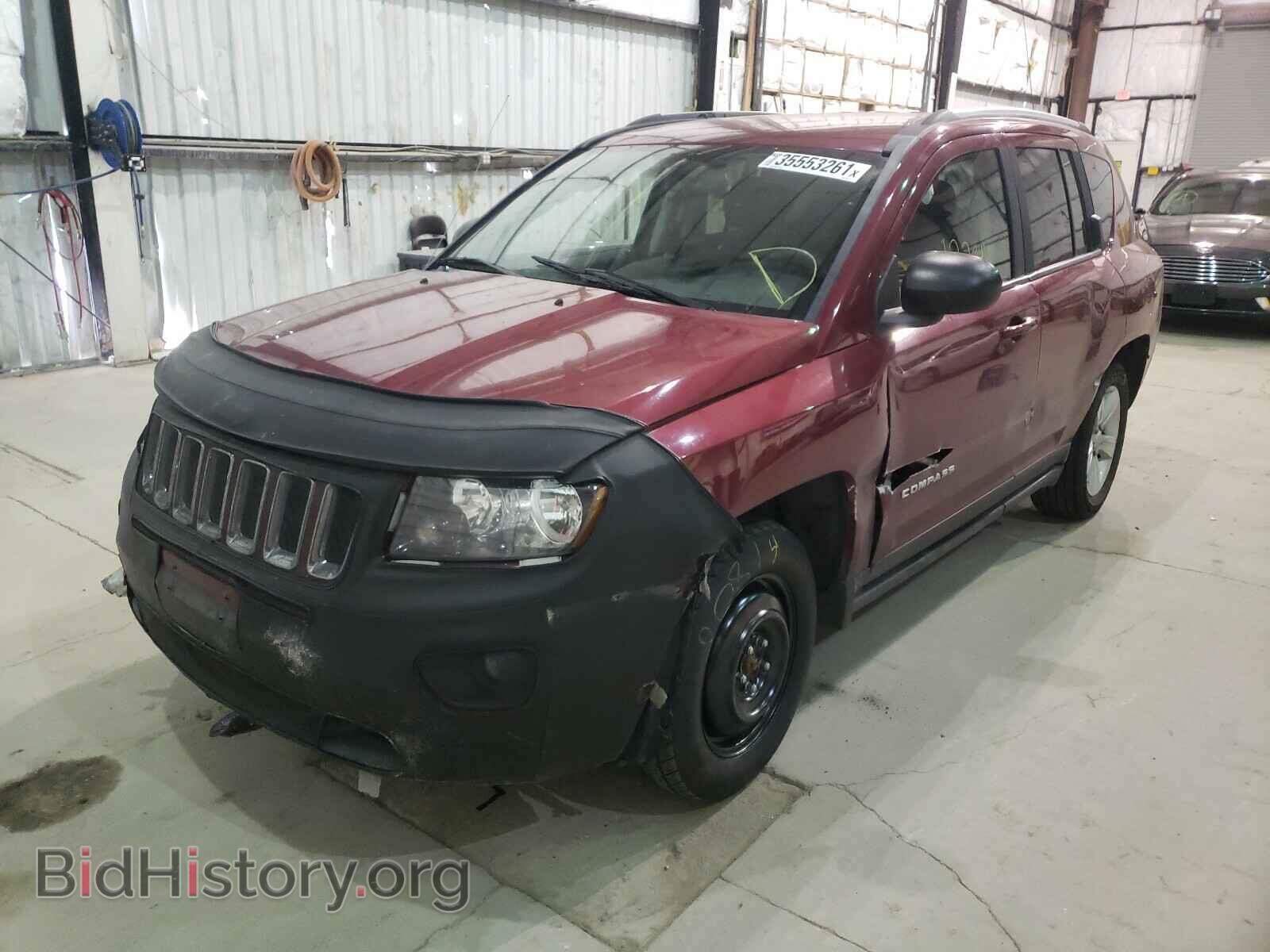 2016 JEEP COMPASS - VIN: 1C4NJDBB6GD566711 - Фото 2