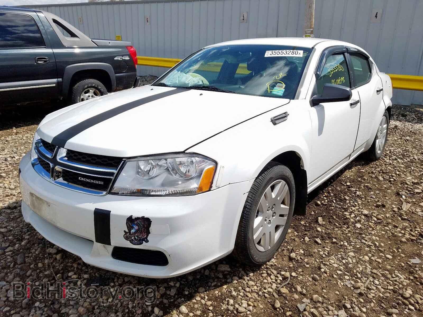 2011 DODGE AVENGER - VIN: 1B3BD4FB3BN578498 - Фото 2