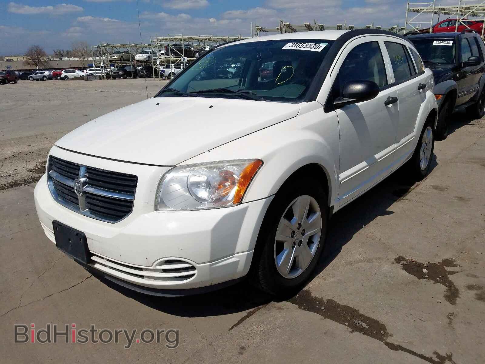 2007 DODGE CALIBER - VIN: 1B3HB48BX7D422047 - Фото 2