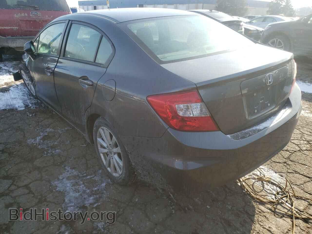 2012 HONDA CIVIC - VIN: 19XFB2F87CE002191 - Фото 3