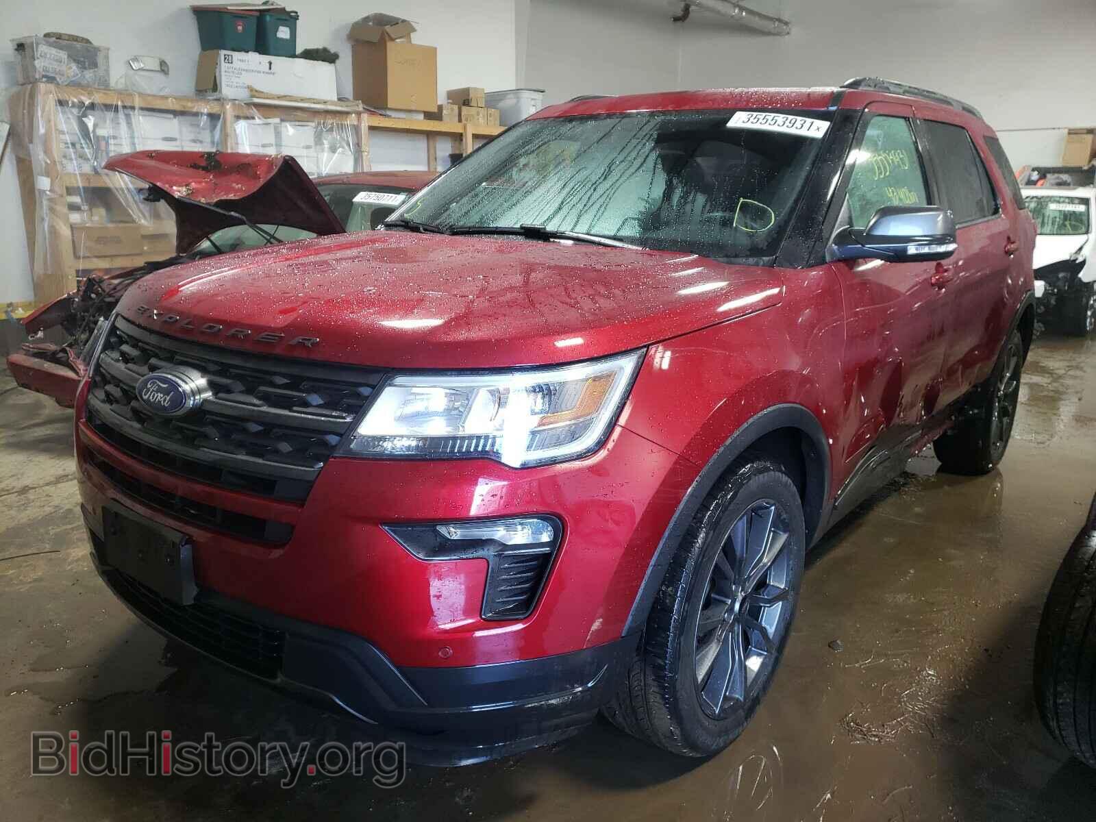 2018 FORD EXPLORER - VIN: 1FM5K8D83JGB86278 - Фото 2