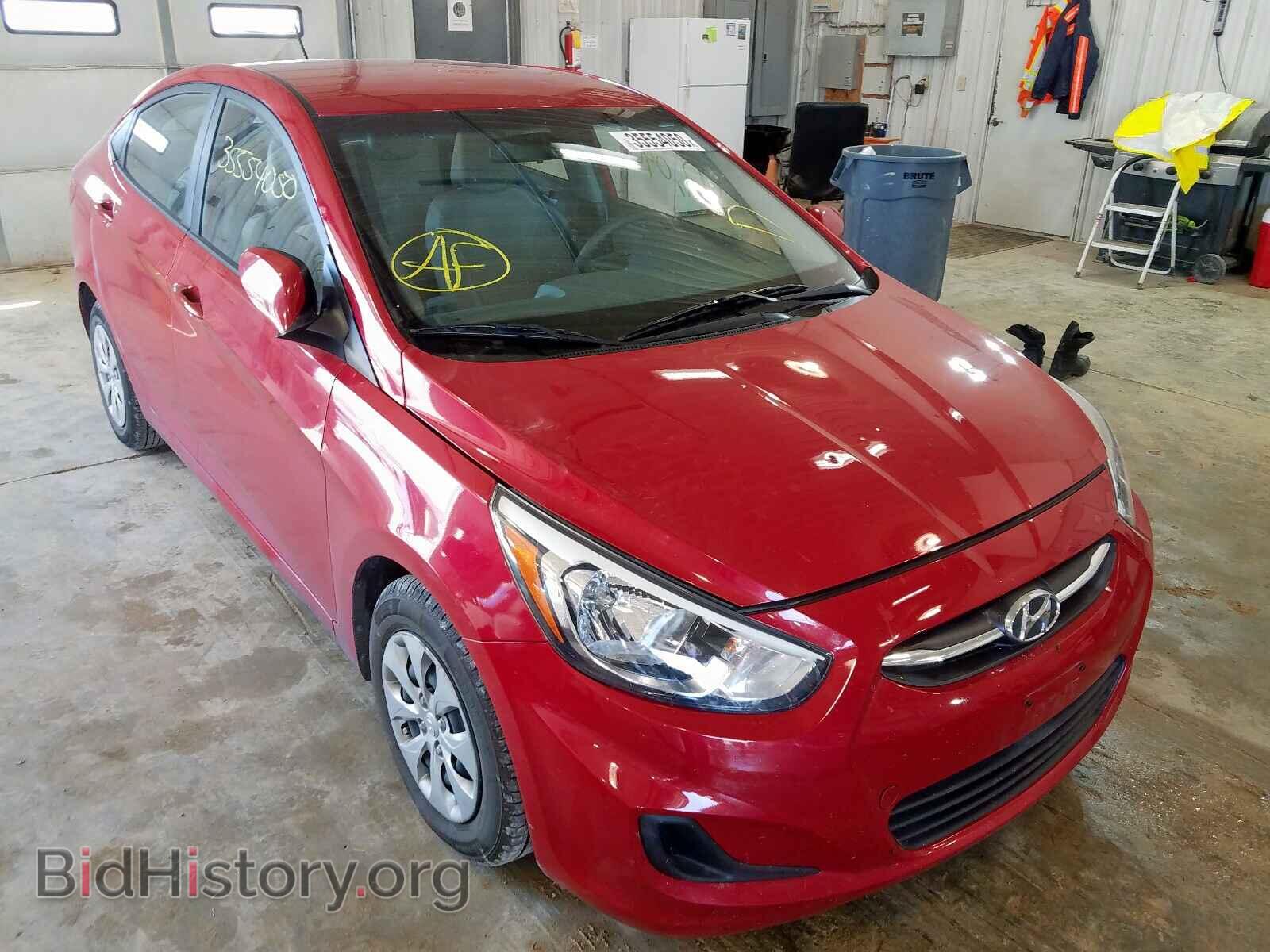 Фотография KMHCT4AE5GU103516 - HYUNDAI ACCENT 2016