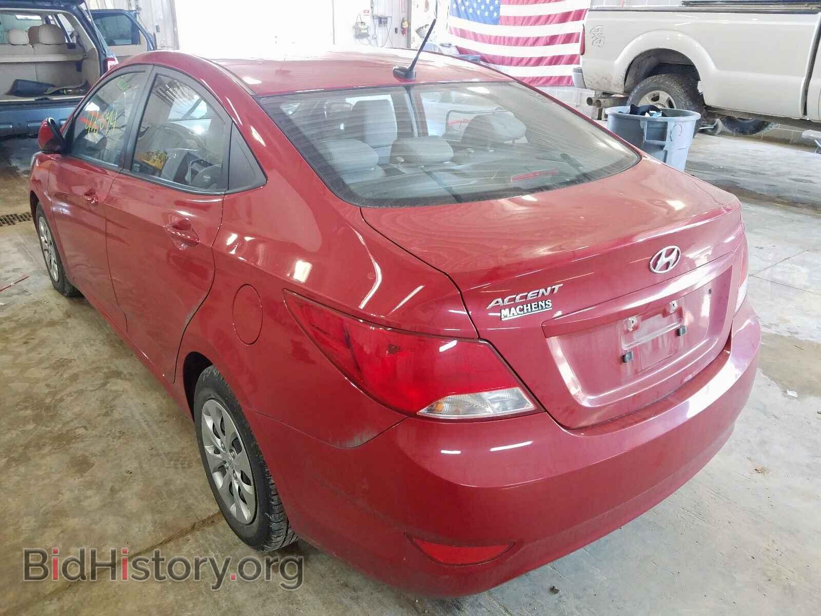 2016 HYUNDAI ACCENT - VIN: KMHCT4AE5GU103516 - Фото 3