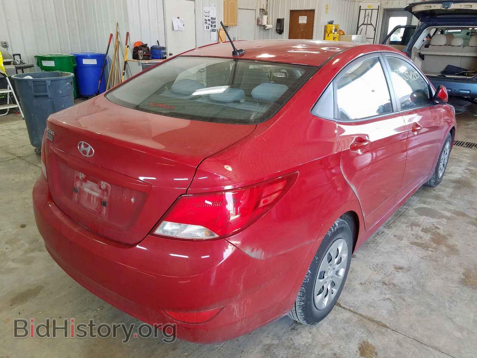 2016 HYUNDAI ACCENT - VIN: KMHCT4AE5GU103516 - Фото 4