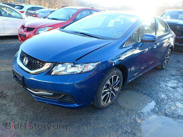 2014 HONDA CIVIC - VIN: 2HGFB2F89EH542070 - Фото 2