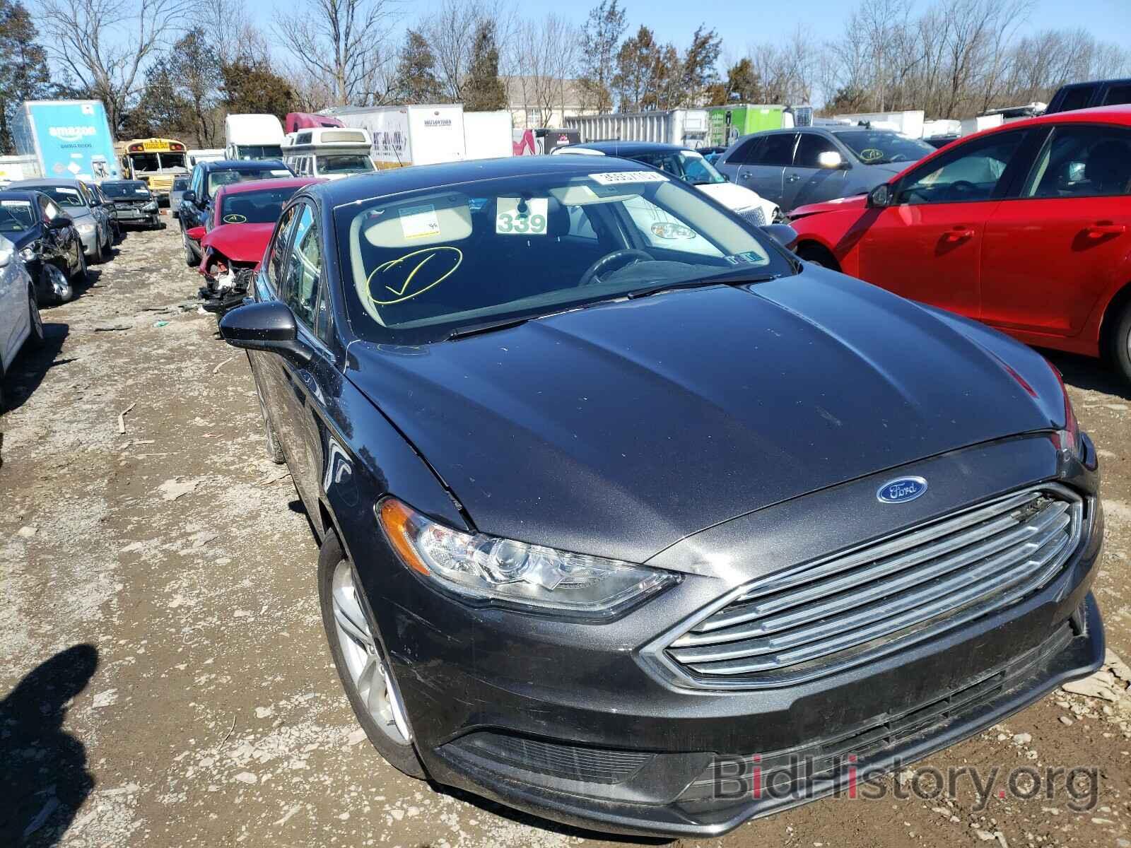 Photo 3FA6P0HD7JR157321 - FORD FUSION 2018