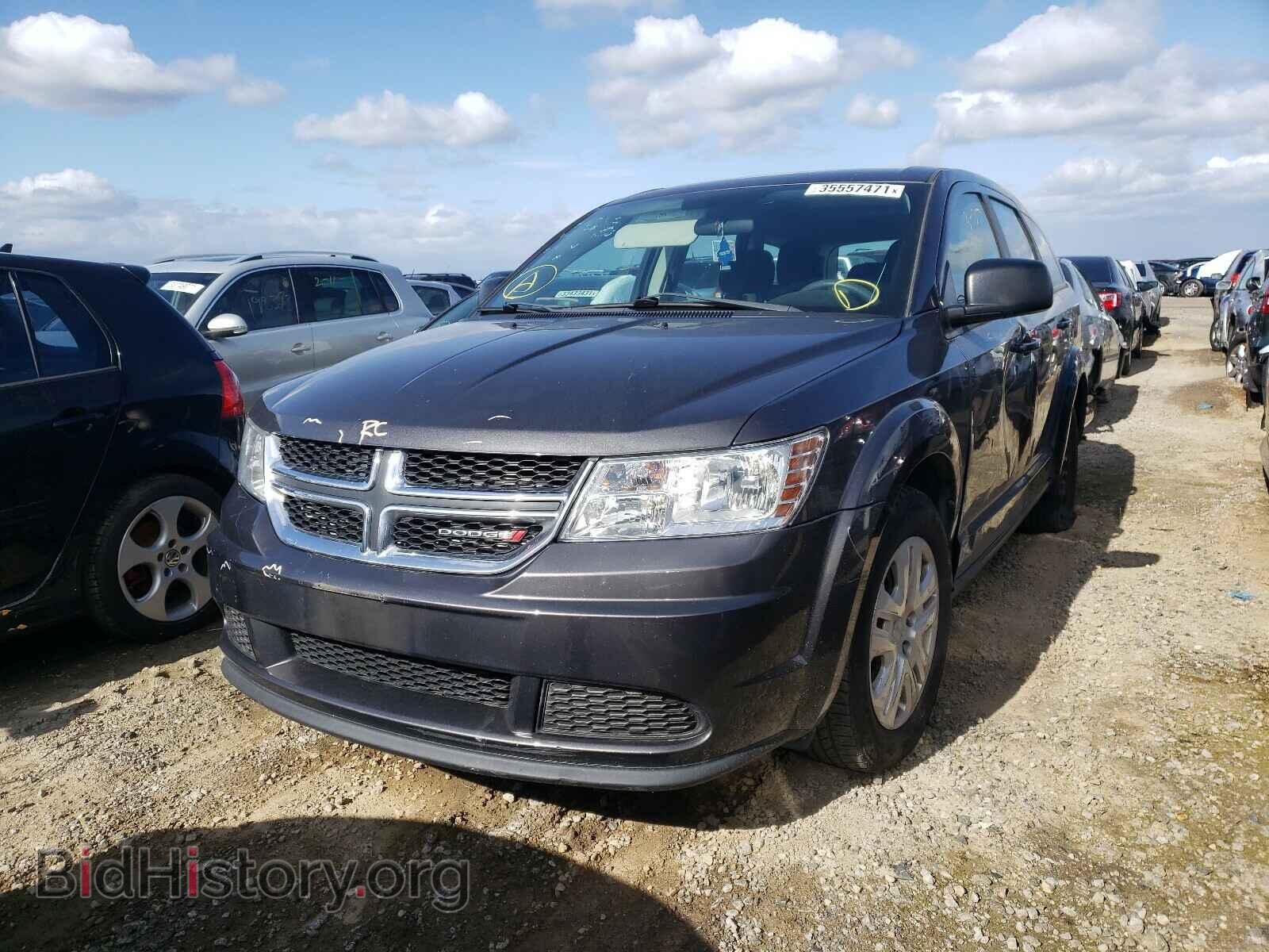 2015 DODGE JOURNEY - VIN: 3C4PDCAB1FT618119 - Фото 2