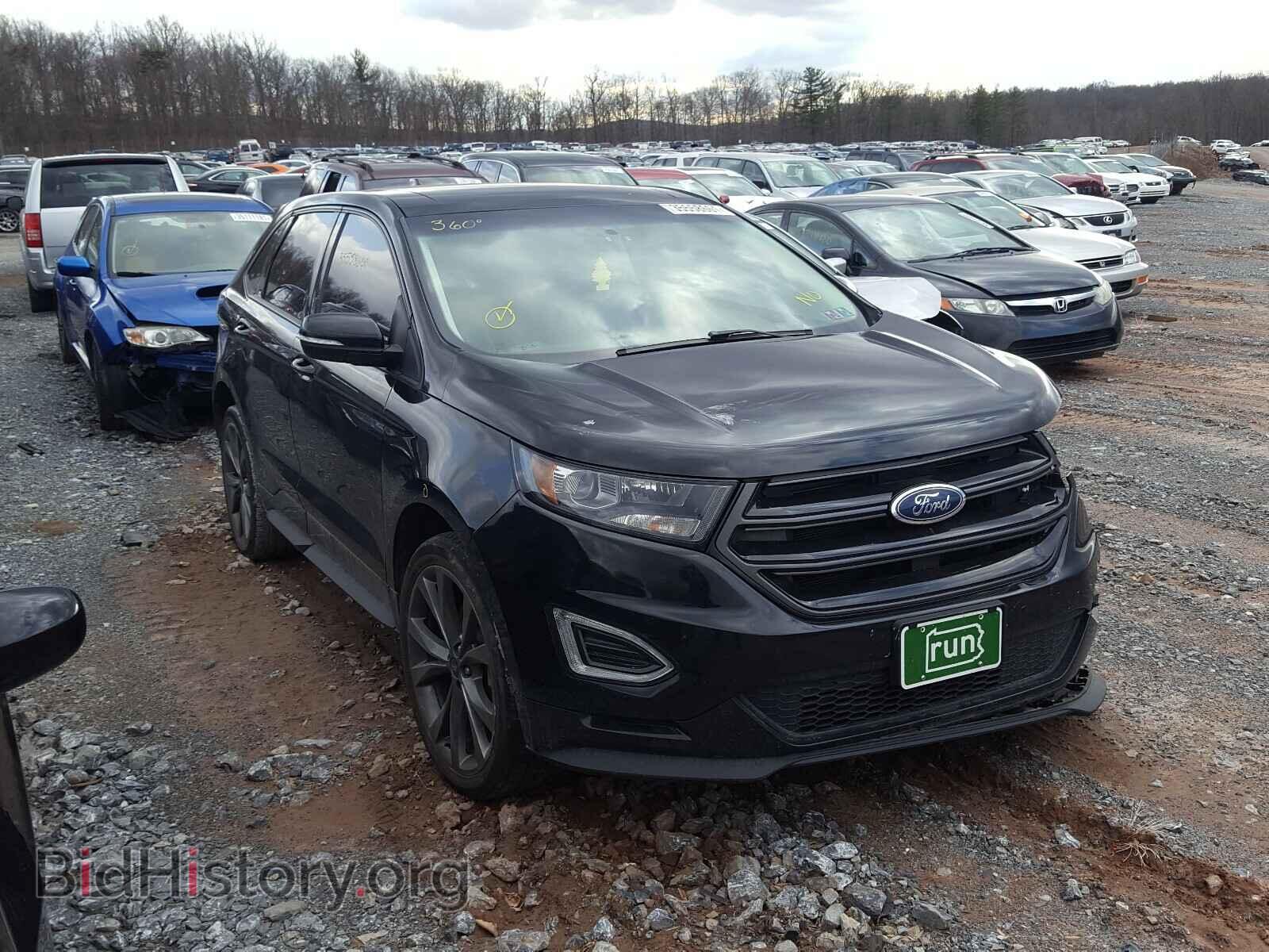Фотография 2FMPK4AP0HBB01914 - FORD EDGE 2017