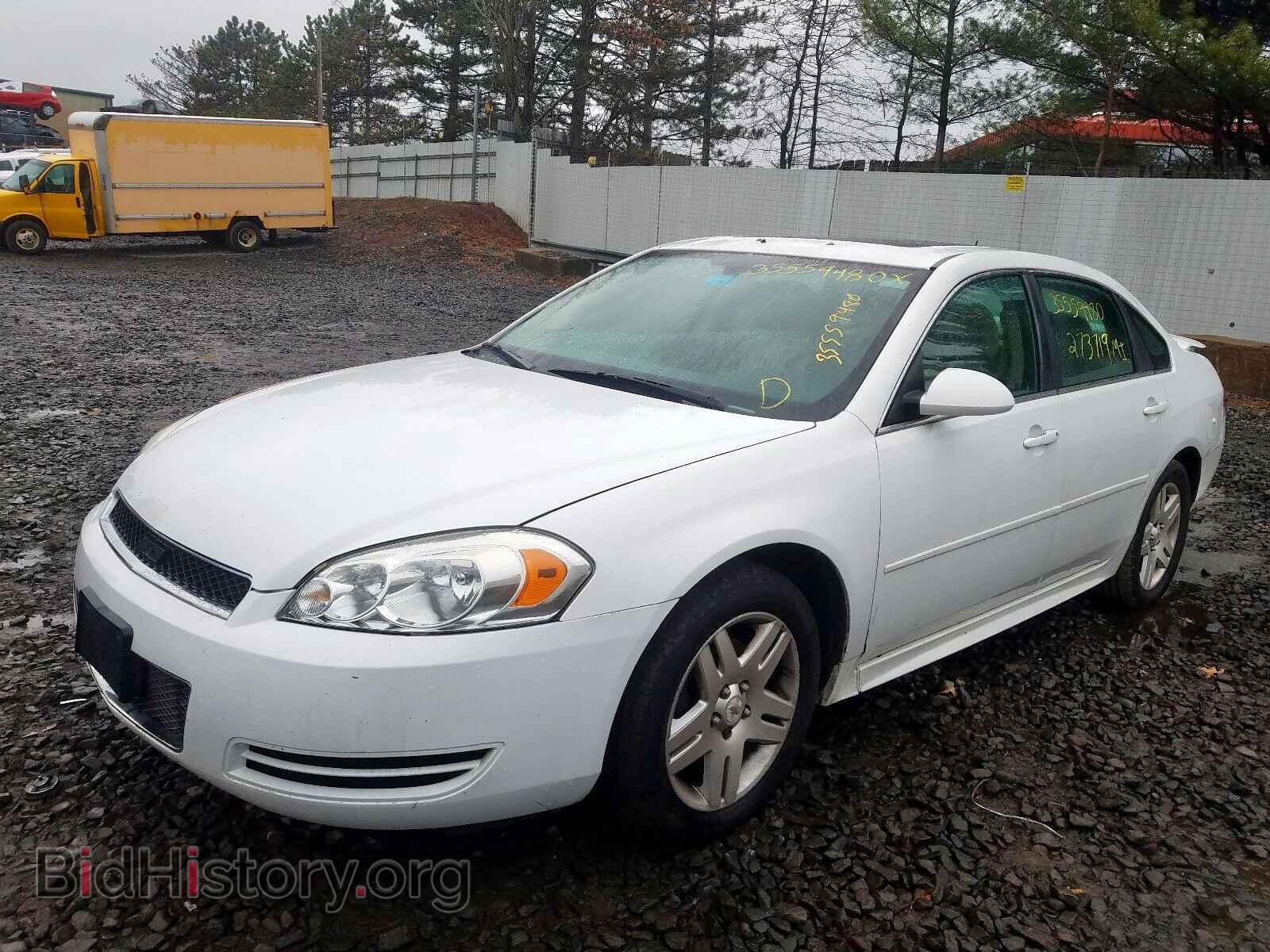 2012 CHEVROLET IMPALA - VIN: 2G1WB5E37C1116155 - Фото 2