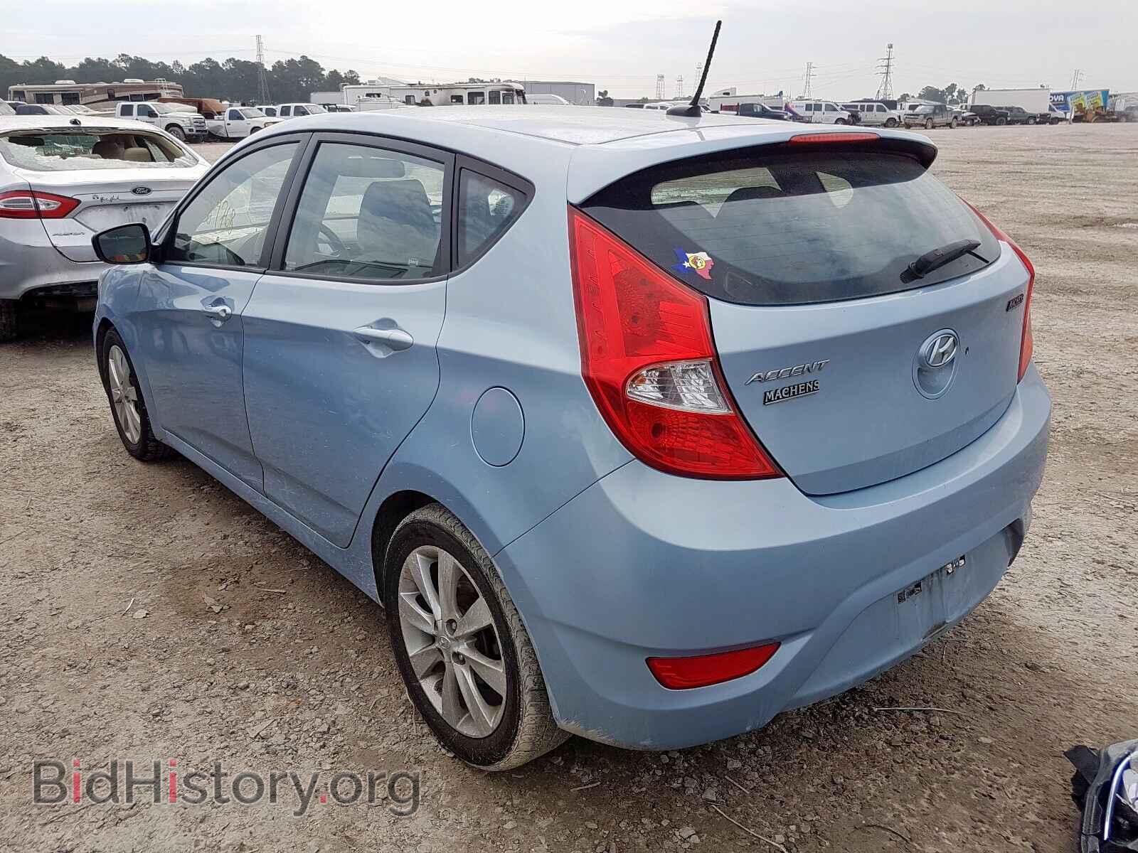 2012 HYUNDAI ACCENT - VIN: KMHCU5AE1CU006181 - Фото 3