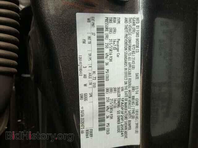 2015 FORD FOCUS - VIN: 1FADP3F29FL205241 - Photo 10