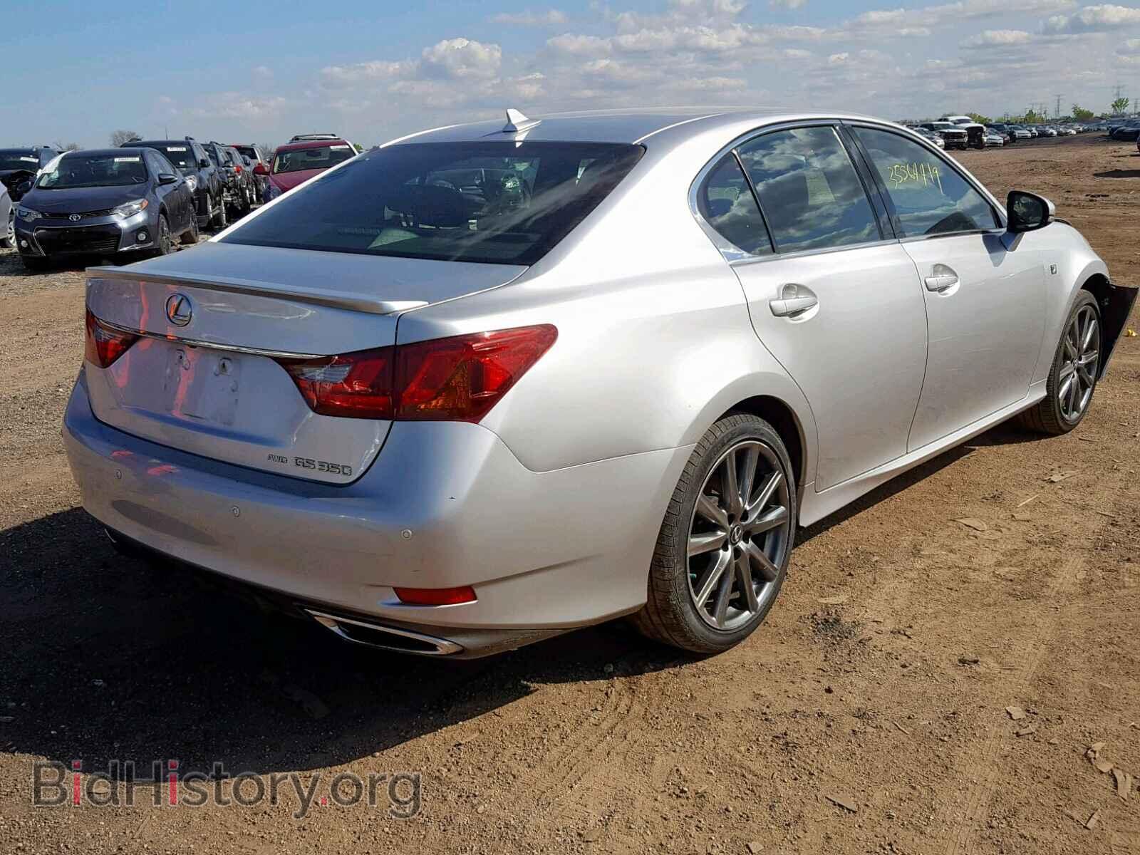 2013 LEXUS GS350 - VIN: JTHCE1BLXD5006357 - Фото 4