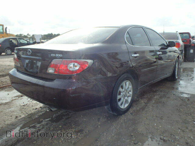 2003 LEXUS ES300 - VIN: JTHBF30G530116190 - Фото 4