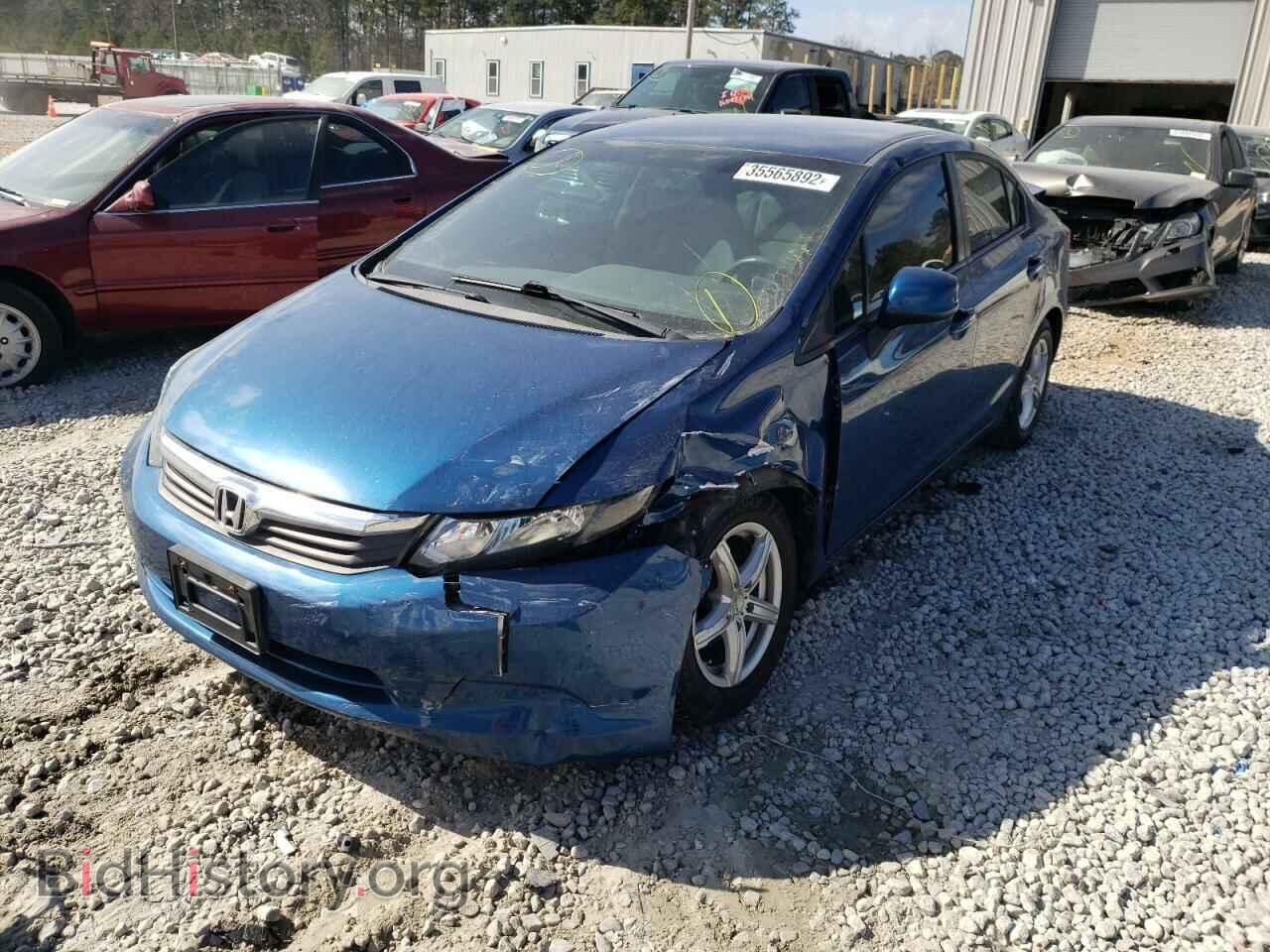 2012 HONDA CIVIC - VIN: 2HGFB2E51CH559028 - Фото 2