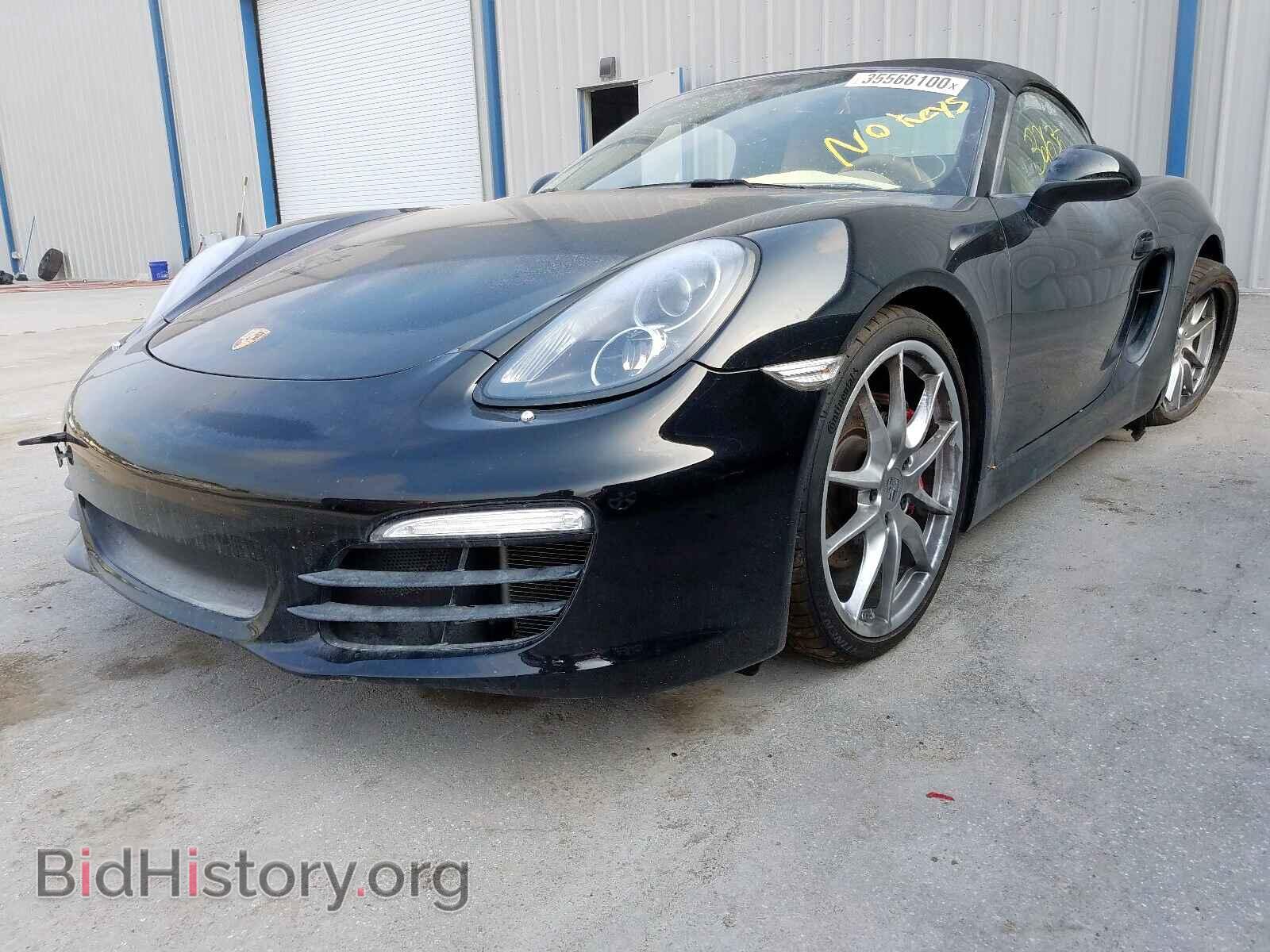 2013 PORSCHE BOXSTER - VIN: WP0CB2A89DS130537 - Фото 2