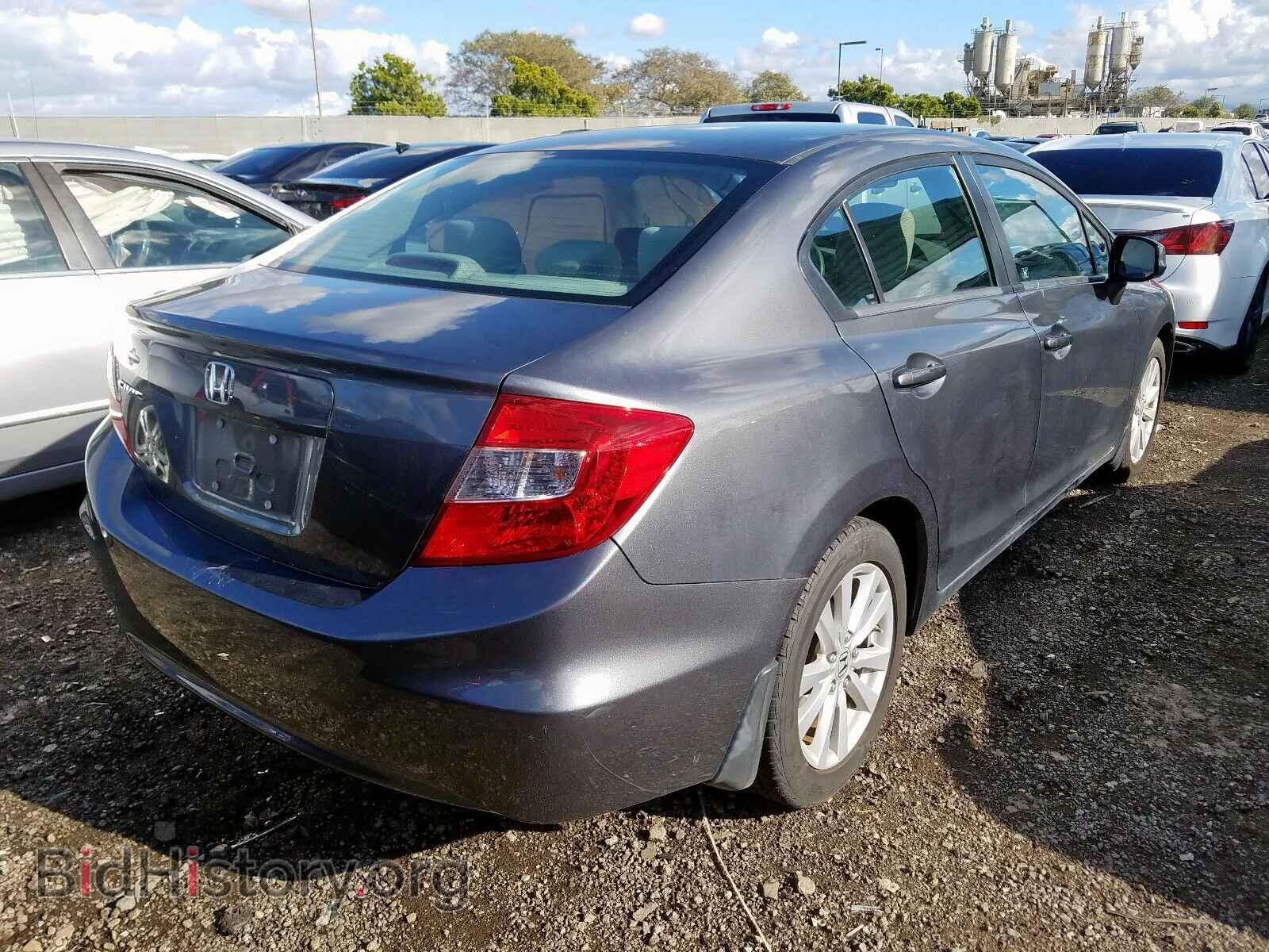 2012 HONDA CIVIC - VIN: 19XFB2F85CE064415 - Фото 4