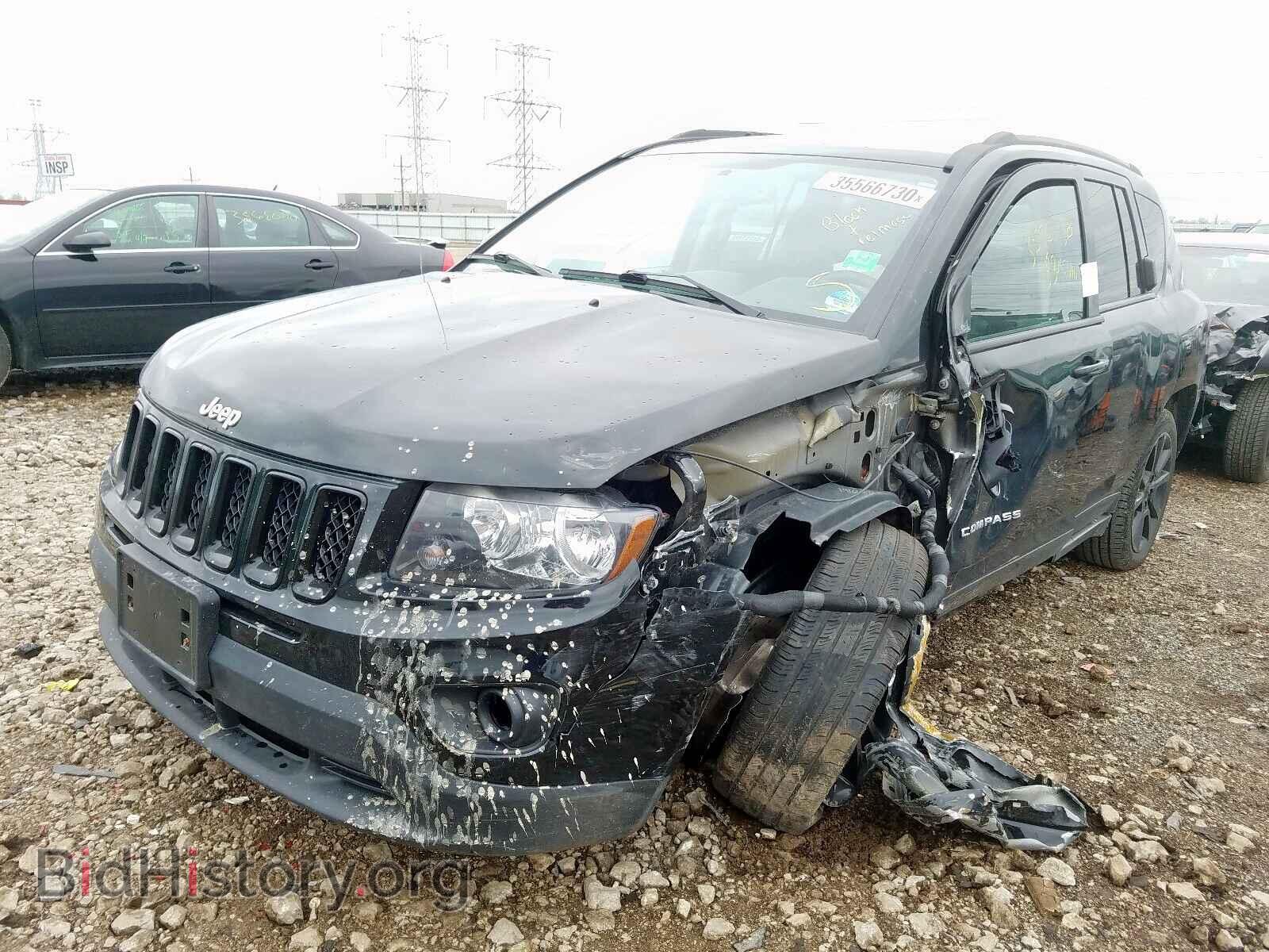 2012 JEEP COMPASS - VIN: 1C4NJDEB6CD718198 - Фото 2
