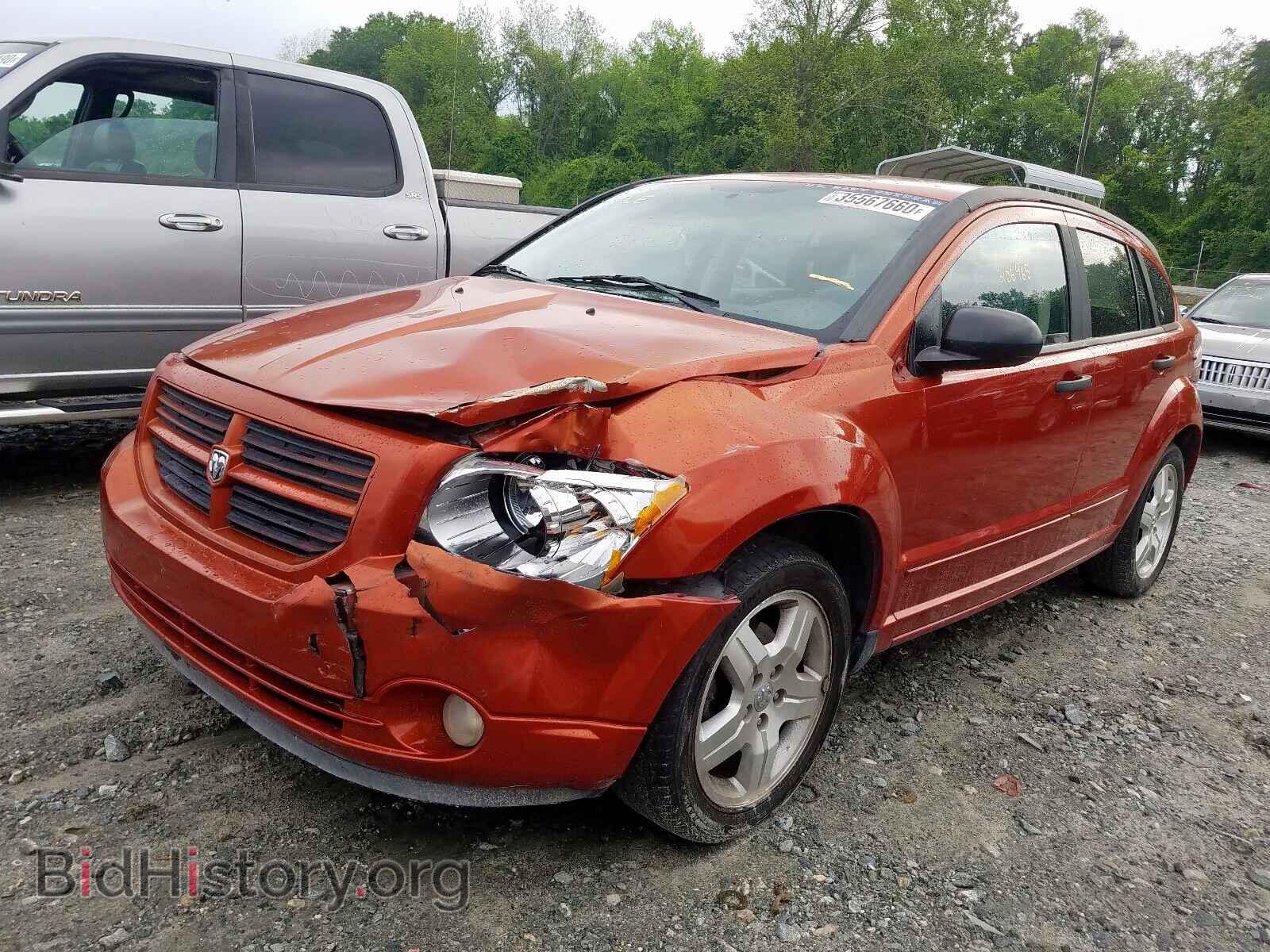 2007 DODGE CALIBER - VIN: 1B3HB48B47D558576 - Фото 2