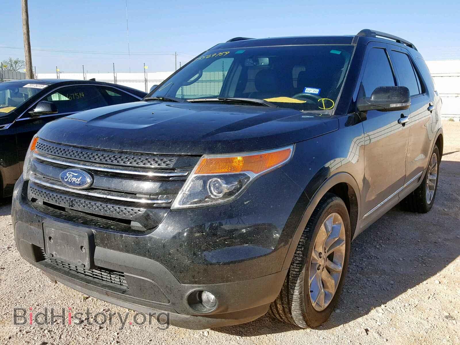 2013 FORD EXPLORER L - VIN: 1FM5K7F82DGC14549 - Фото 2