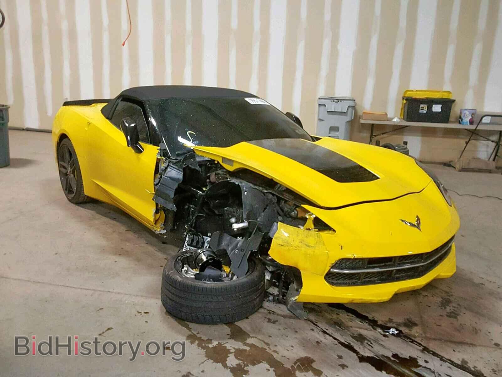 Photo 1G1YJ3D76E5122440 - CHEVROLET CORVETTE 2014