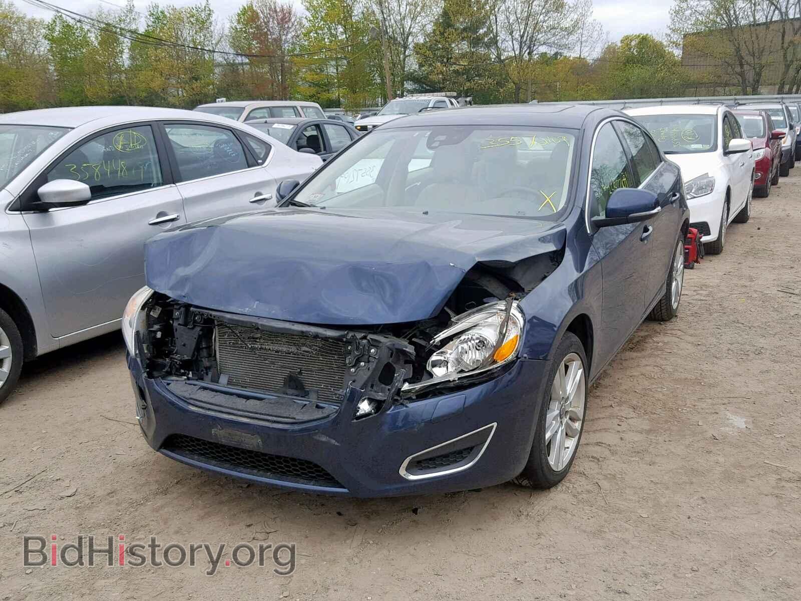 2012 VOLVO S60 - VIN: YV1622FS5C2090435 - Фото 2