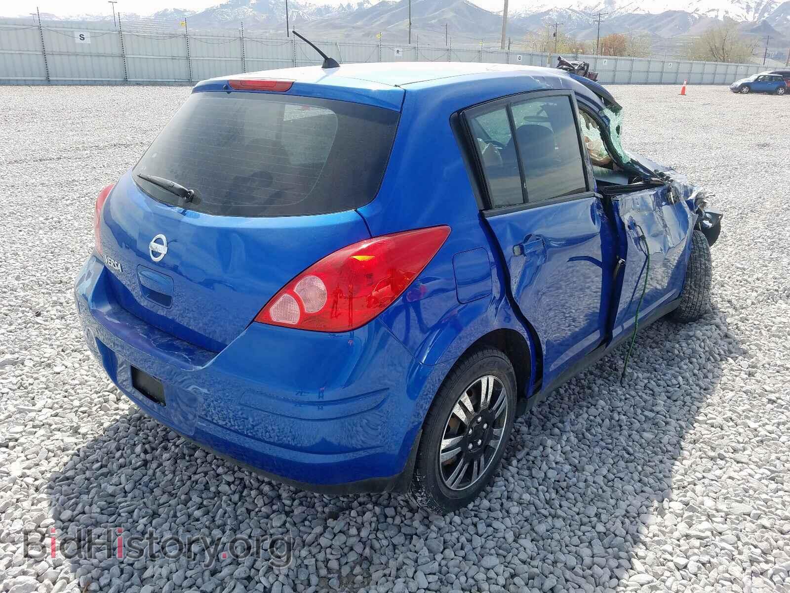 2009 NISSAN VERSA - VIN: 3N1BC13E59L363068 - Фото 4