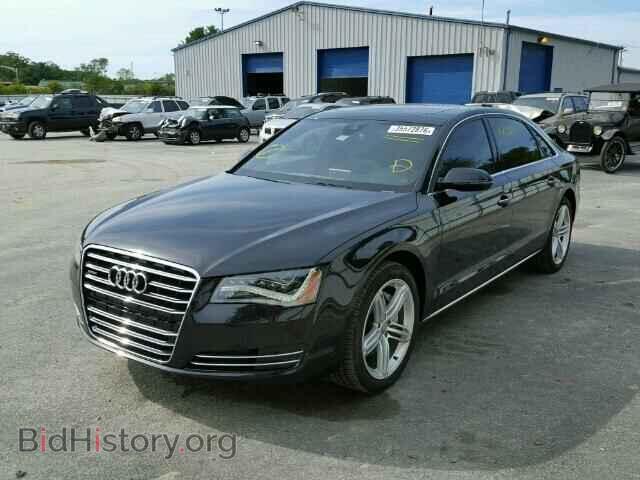 2013 AUDI A8 - VIN: WAURGAFD9DN002693 - Фото 2