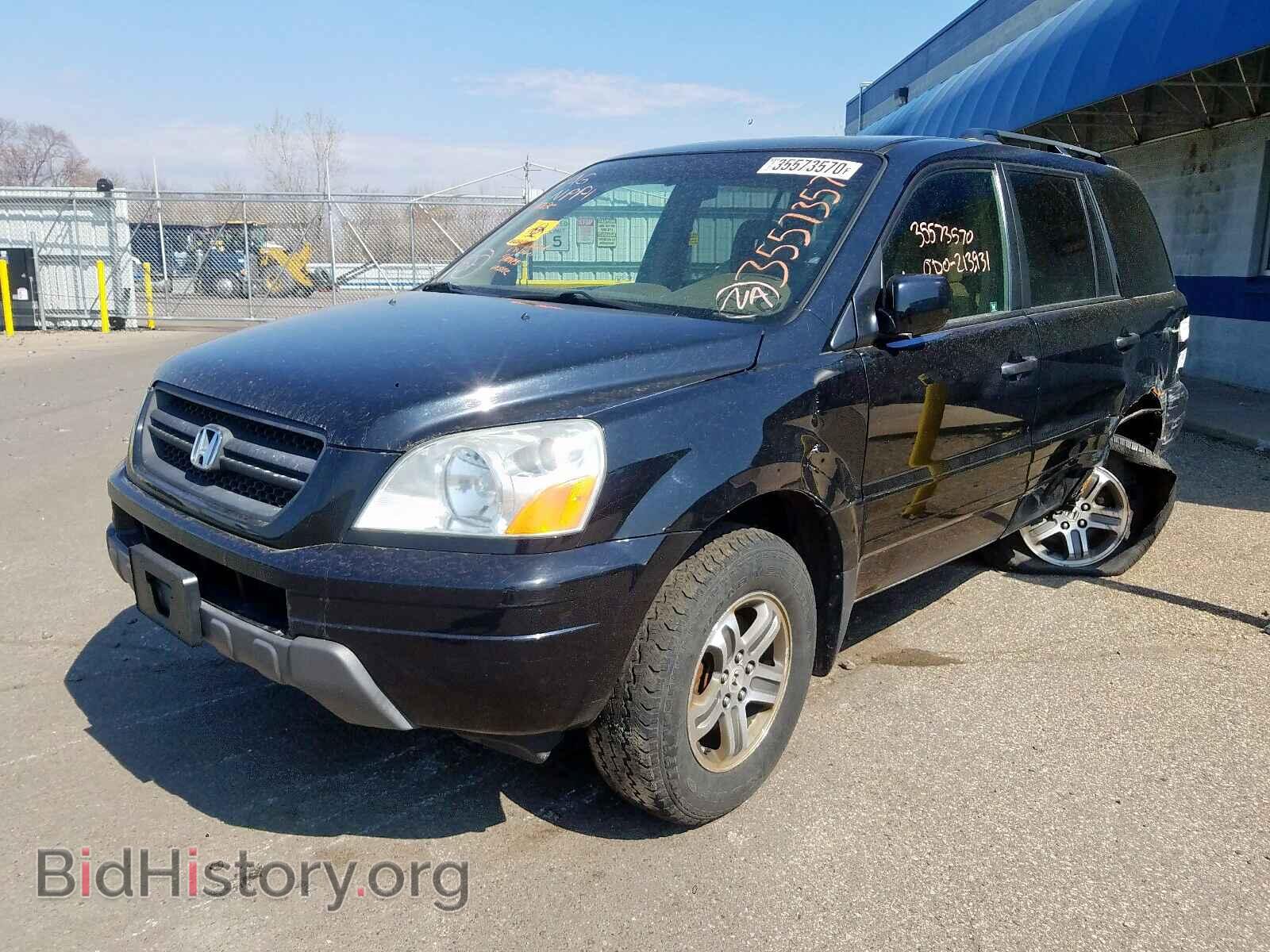 2005 HONDA PILOT - VIN: 5FNYF18565B017983 - Фото 2
