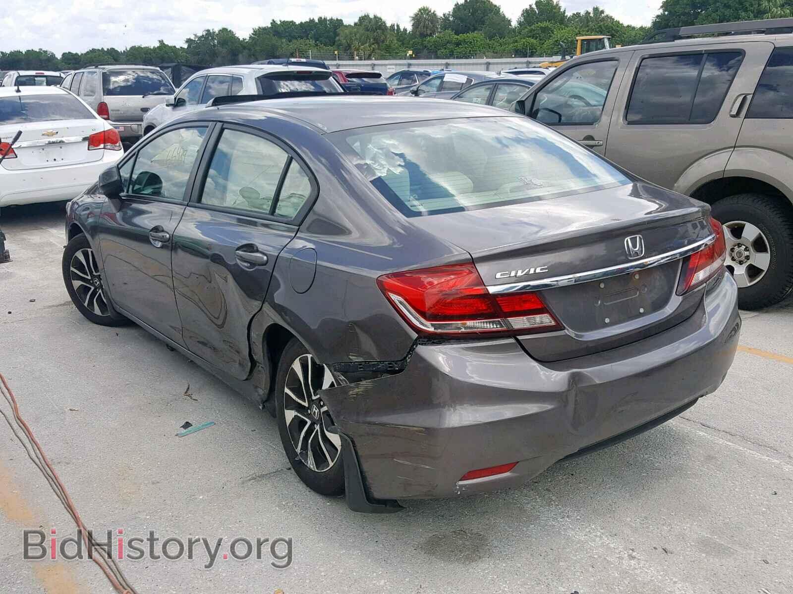 2013 HONDA CIVIC - VIN: 19XFB2F8XDE033534 - Фото 3