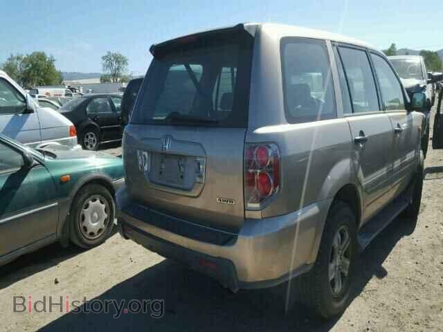 2007 HONDA PILOT - VIN: 2HKYF18187H524157 - Фото 4