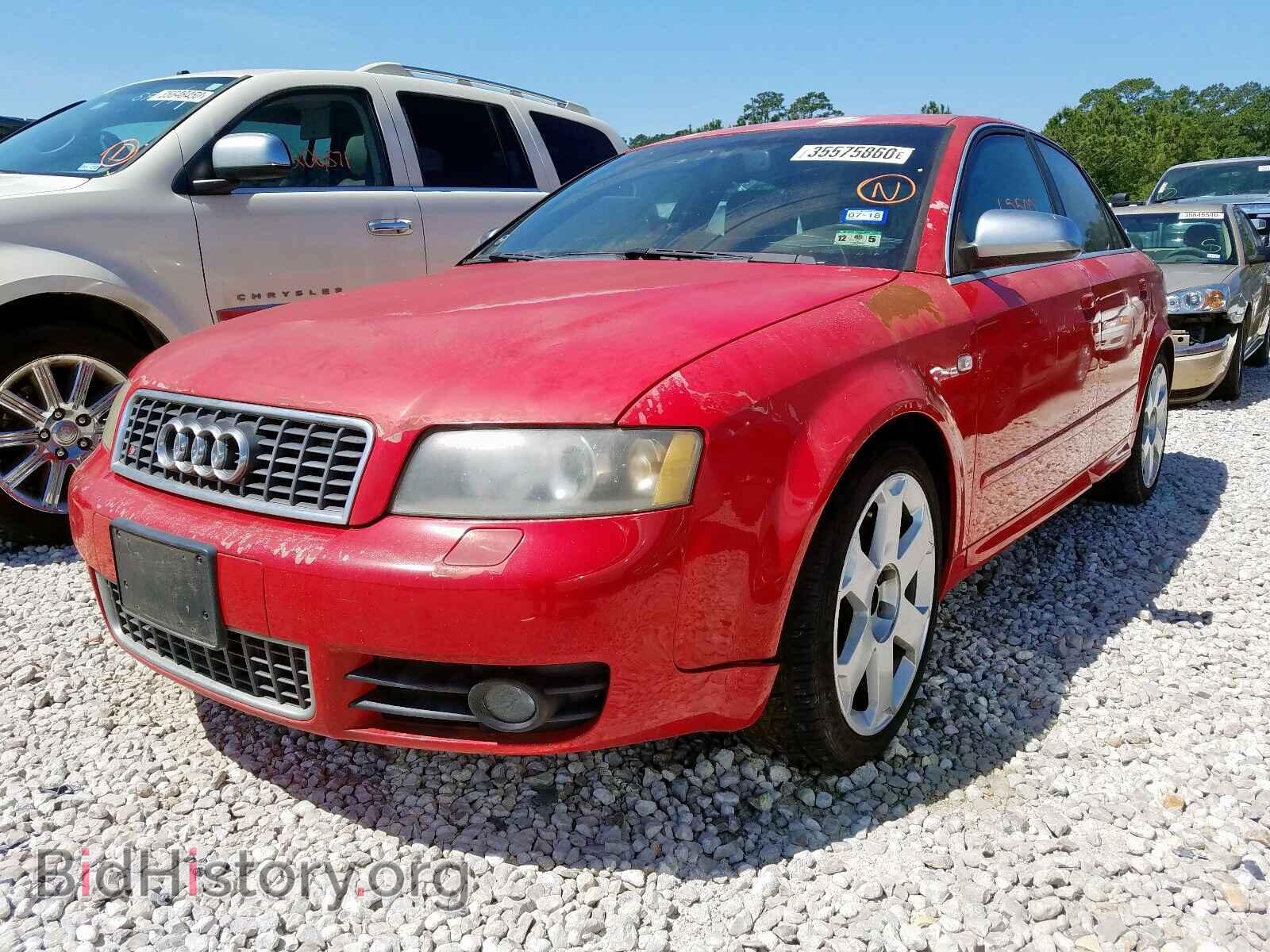 2004 AUDI S4/RS4 - VIN: WAUPL68E24A274449 - Фото 2