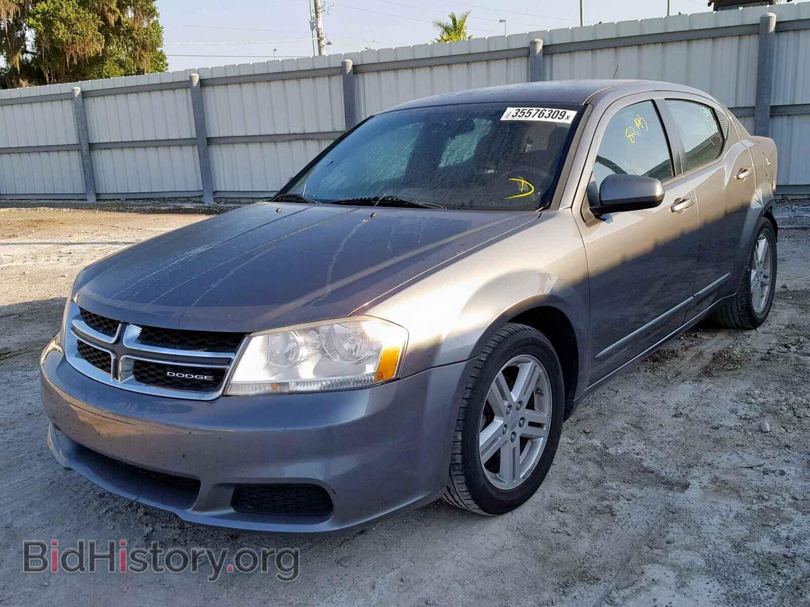 2012 DODGE AVENGER - VIN: 1C3CDZCB2CN153218 - Фото 2